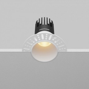 Встраиваемый светильник Maytoni Dip DL120-10W-2.7K-TRS-W в Кудымкаре - kudymkar.ok-mebel.com | фото 6