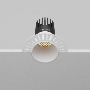 Встраиваемый светильник Maytoni Dip DL120-10W-2.7K-TRS-W в Кудымкаре - kudymkar.ok-mebel.com | фото 8