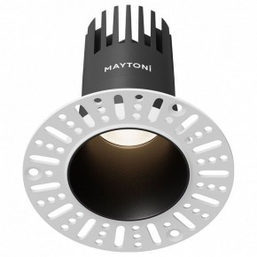 Встраиваемый светильник Maytoni Dip DL120-10W-4K-TRS-B в Кудымкаре - kudymkar.ok-mebel.com | фото