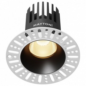 Встраиваемый светильник Maytoni Dip DL121-15W-2.7K-TRS-B в Кудымкаре - kudymkar.ok-mebel.com | фото