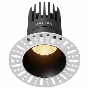 Встраиваемый светильник Maytoni Dip DL122-15W-2.7K-TRS-B в Кудымкаре - kudymkar.ok-mebel.com | фото