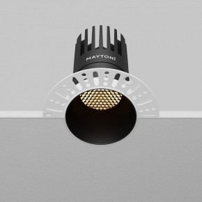 Встраиваемый светильник Maytoni Dip DL122-15W-2.7K-TRS-B в Кудымкаре - kudymkar.ok-mebel.com | фото 7
