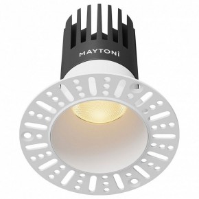 Встраиваемый светильник Maytoni Dip DL122-15W-2.7K-TRS-W в Кудымкаре - kudymkar.ok-mebel.com | фото