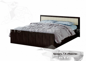 "Фиеста" кровать 1,4м LIGHT в Кудымкаре - kudymkar.ok-mebel.com | фото 1
