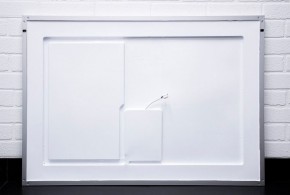Зеркало Even 100 alum (линза) с подсветкой Sansa (SEL1028Z) в Кудымкаре - kudymkar.ok-mebel.com | фото 3